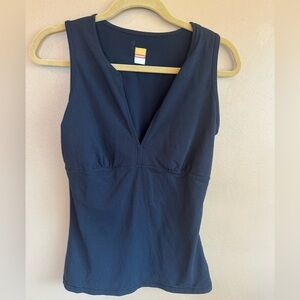 Lucy Lucypower black tank with cutout back